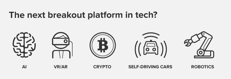 The next breakout platform in tech